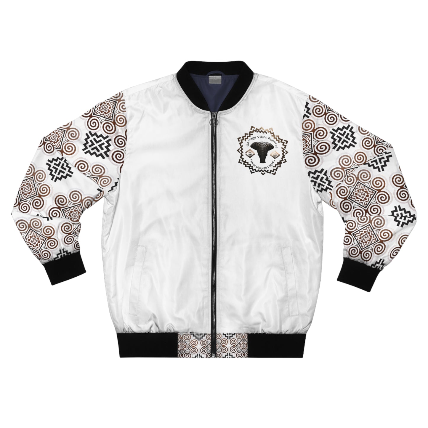 Savage Vision Adversity into Legacy Men's Bomber Jacket