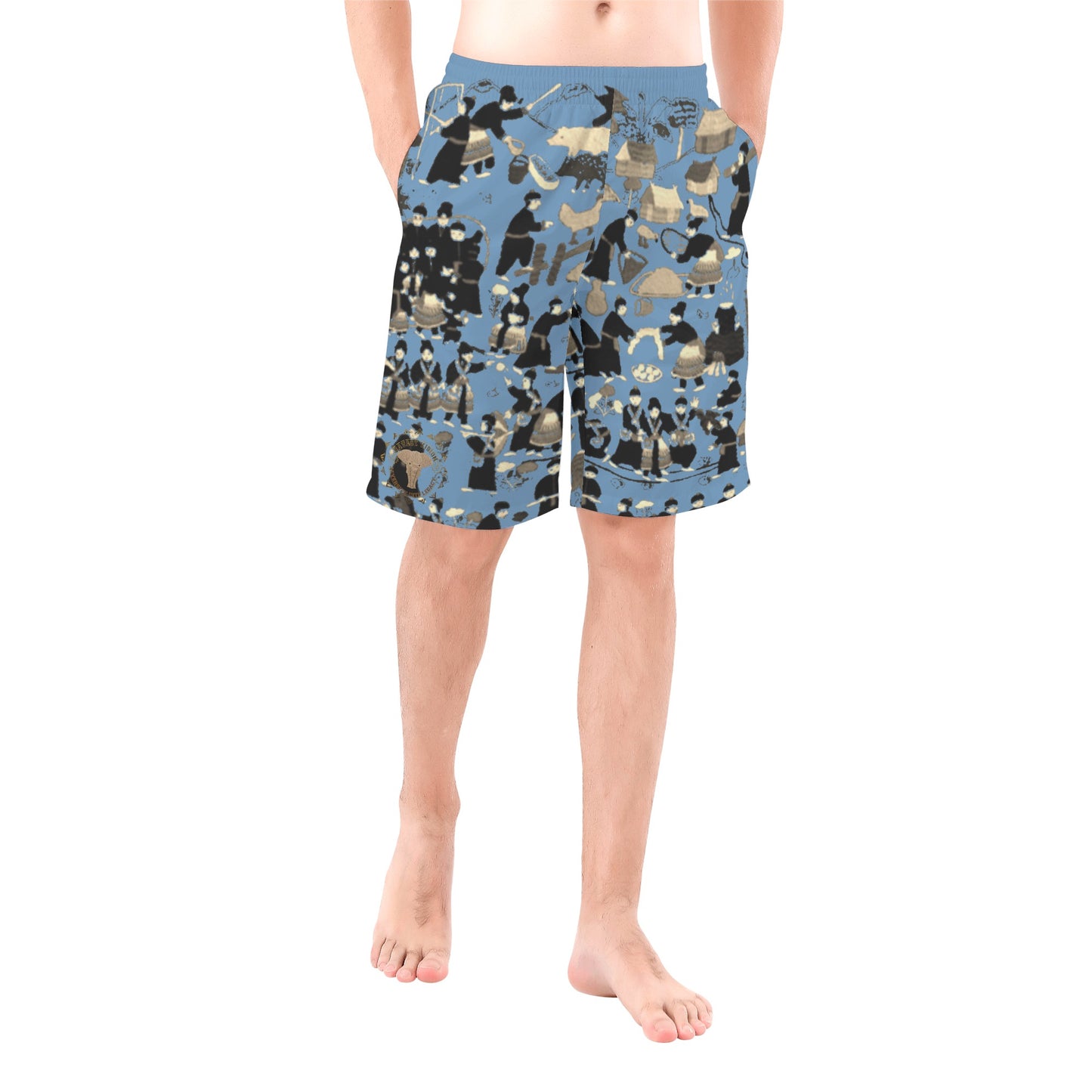 Embrace Summer Vibes with Savage Vision Apparels Contemporary Hmong-Inspired Shorts