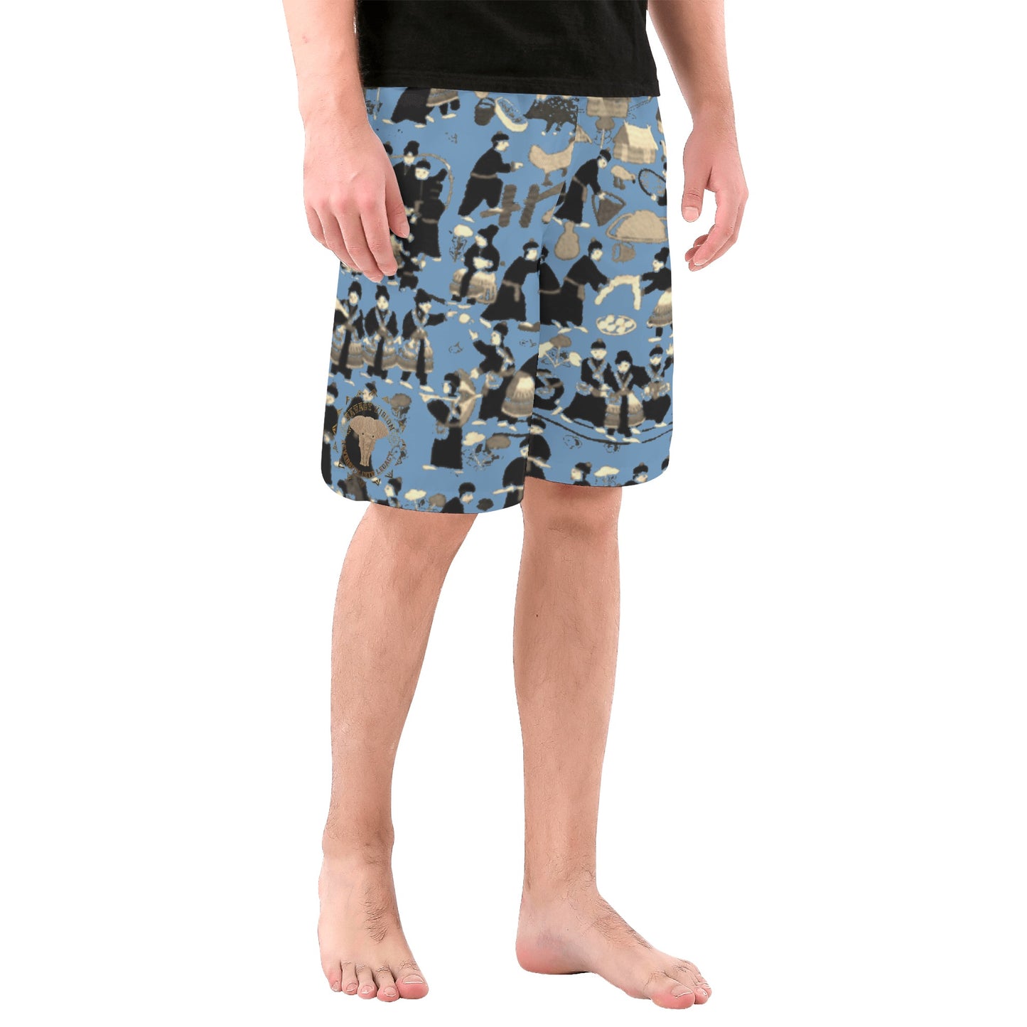 Embrace Summer Vibes with Savage Vision Apparels Contemporary Hmong-Inspired Shorts