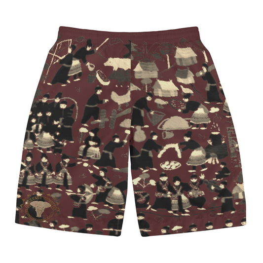 Embrace Summer Vibes with Savage Vision Apparels Contemporary Hmong-Inspired Shorts