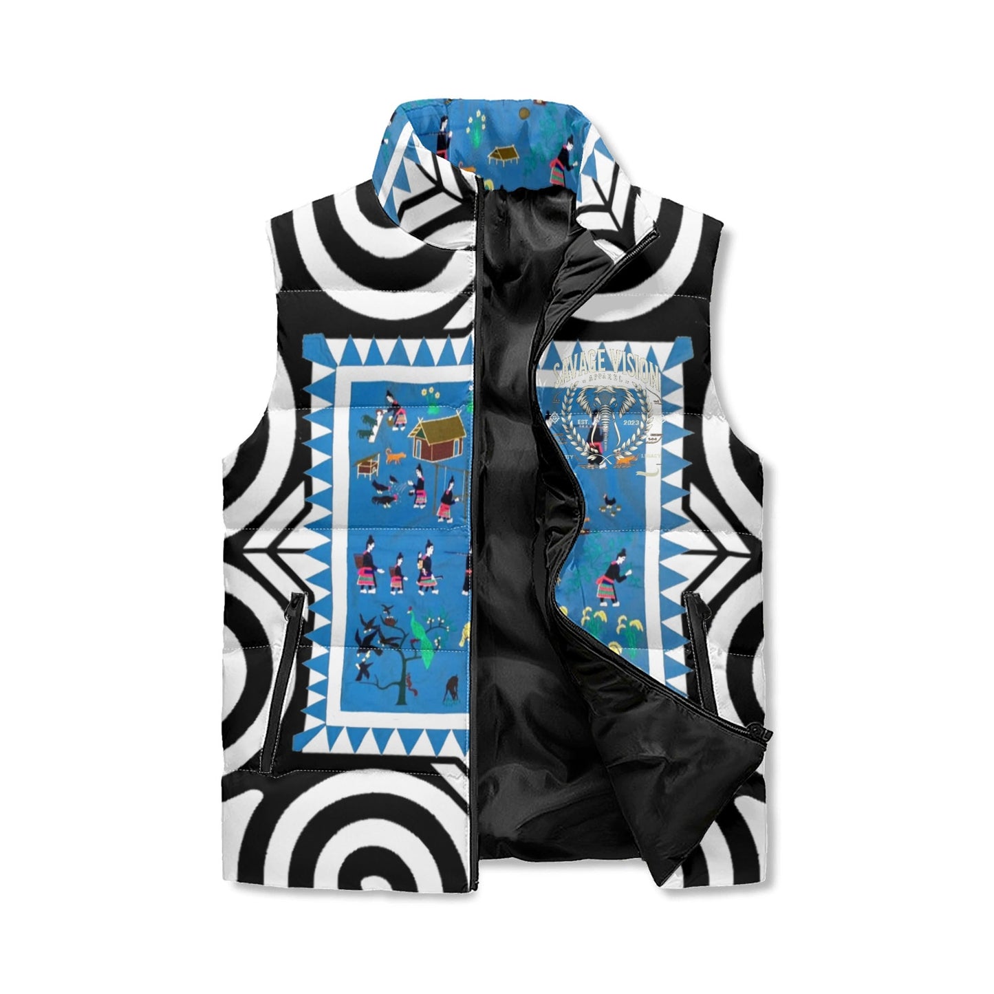 Hmong Puff Vest