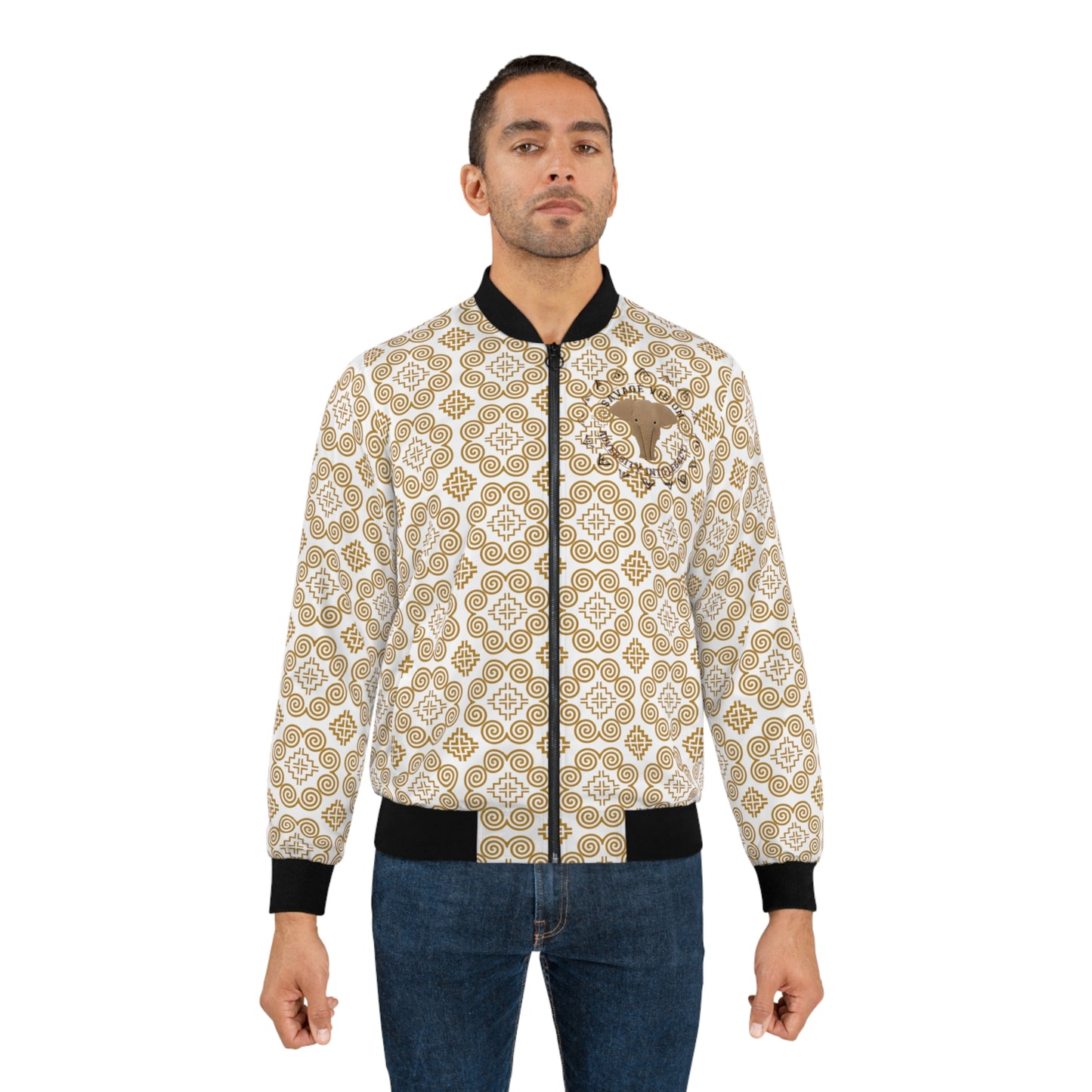 Savage Vision Adversity into Legacy Men's Bomber Jacket