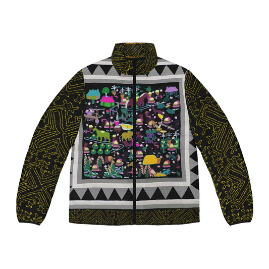 Hmong Story Men's Puffer Jacket